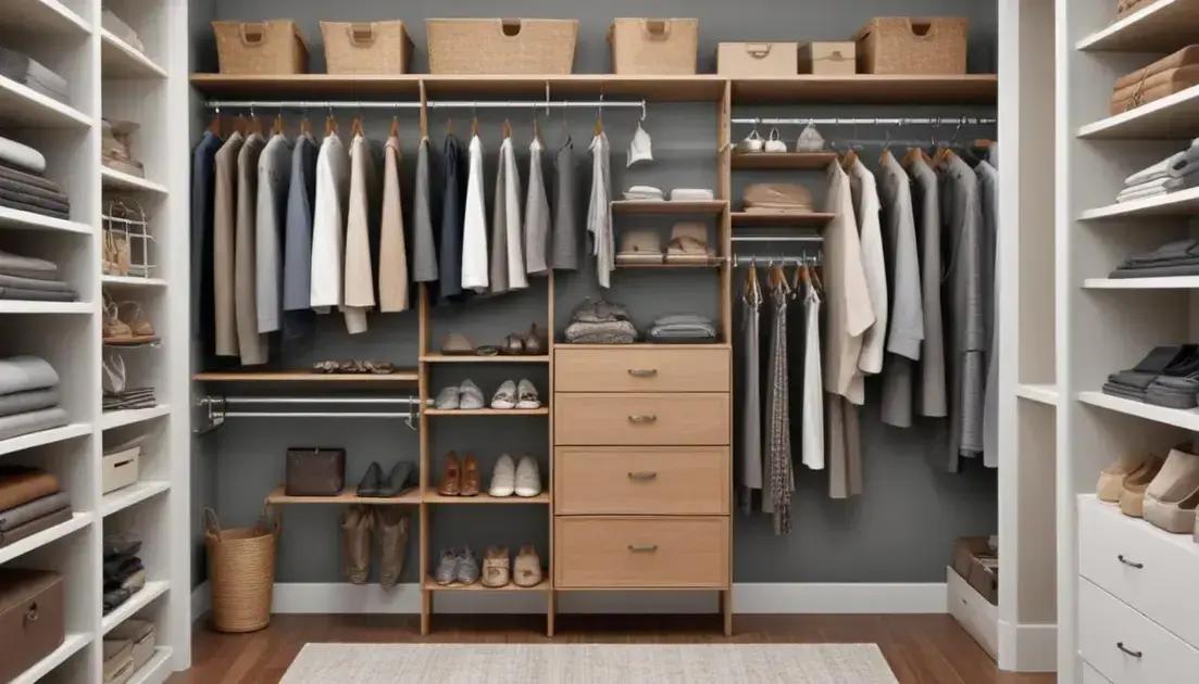 Organização: como maximizar o espaço do seu closet