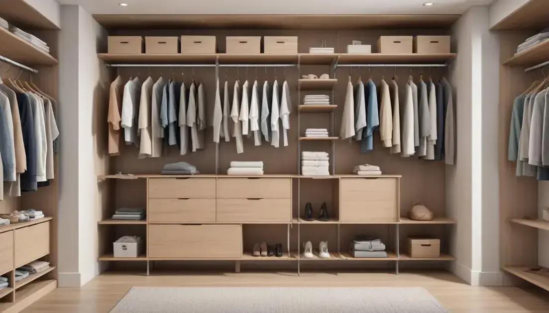 Manutenção e cuidados com o closet