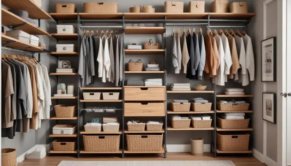 Os melhores materiais para organização