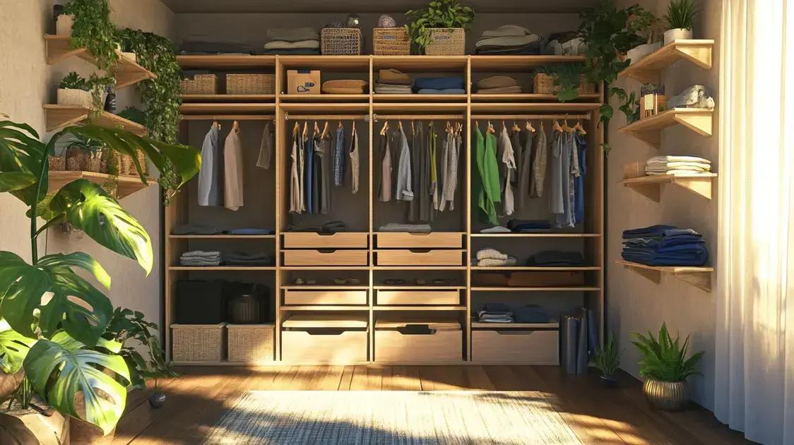 
Como Criar um Closet Aberto DIY Usando Materiais Reciclados