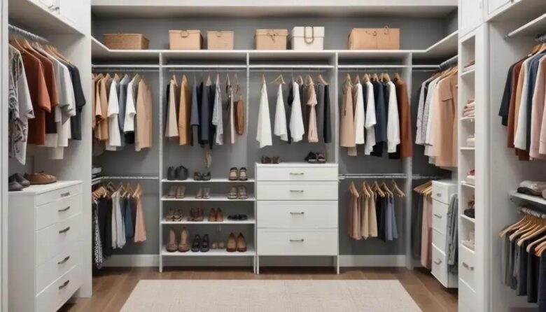 Ideias de closets pequenos e baratos