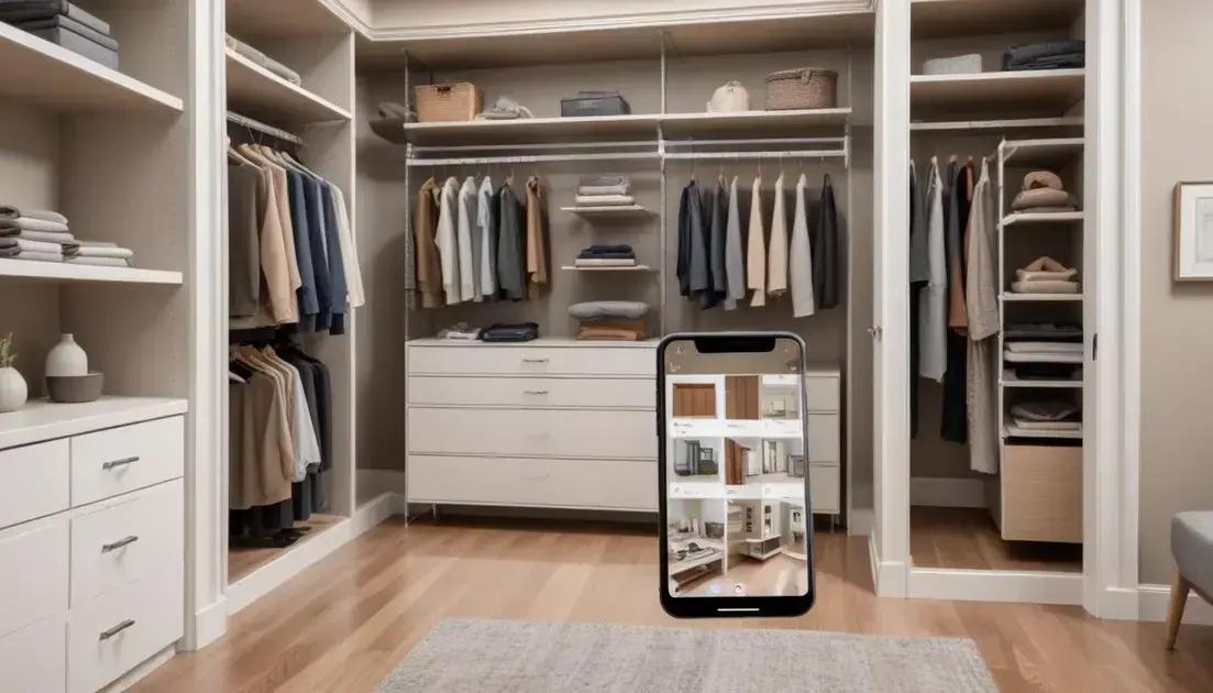 
O Impacto da Realidade Aumentada no Planejamento de Closets